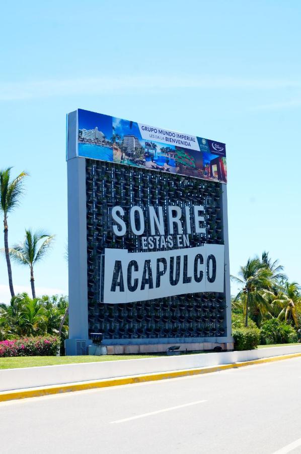 Penthouse Con Jacuzzi En Acapulco Diamante Apartment Exterior foto